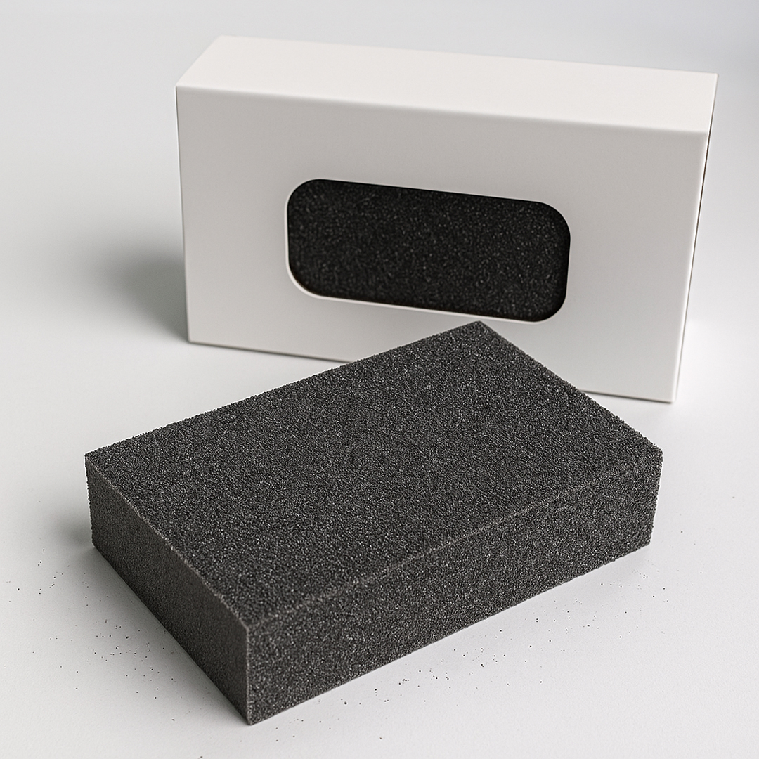 P120 Grit Fine Sanding block 80 x 50 mm